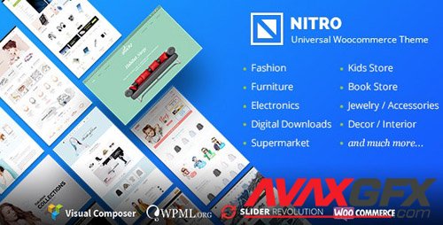 ThemeForest - Nitro v1.7.6 - Universal WooCommerce Theme from ecommerce experts - 15761106 - NULLED