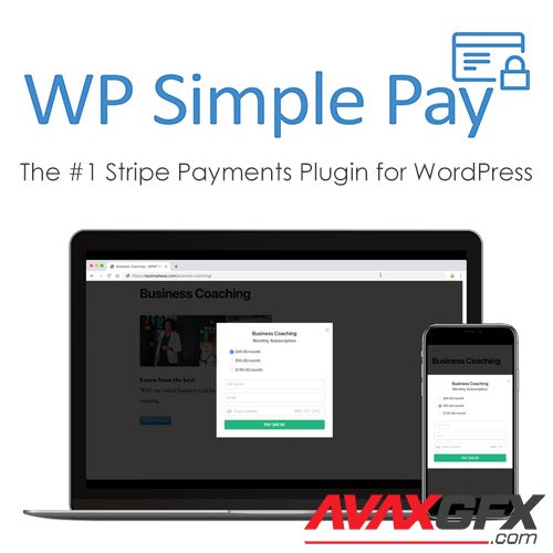 WP Simple Pay Pro v3.7.1 - Stripe Payments Plugin for WordPress - NULLED