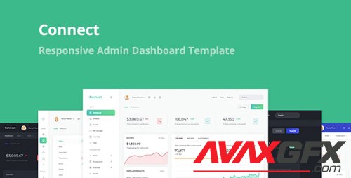 ThemeForest - Connect v1.1 - Responsive Admin Dashboard Template - 26400364