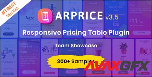 CodeCanyon - ARPrice v3.5 - WordPress Pricing Table Plugin - 10049883