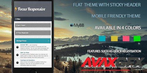 CodeSter - Focus v1.0 - Responsive MyBB Theme - 10528