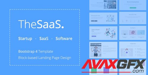 ThemeForest - TheSaaS v2.2.3 - Responsive Bootstrap SaaS, Startup & WebApp Template - 19778599