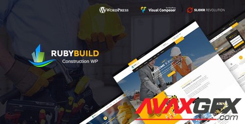 ThemeForest - RubyBuild v1.7 - Building & Construction WordPress Theme - 20766884