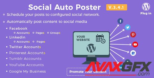 CodeCanyon - Social Auto Poster v3.4.1 - WordPress Plugin - 5754169