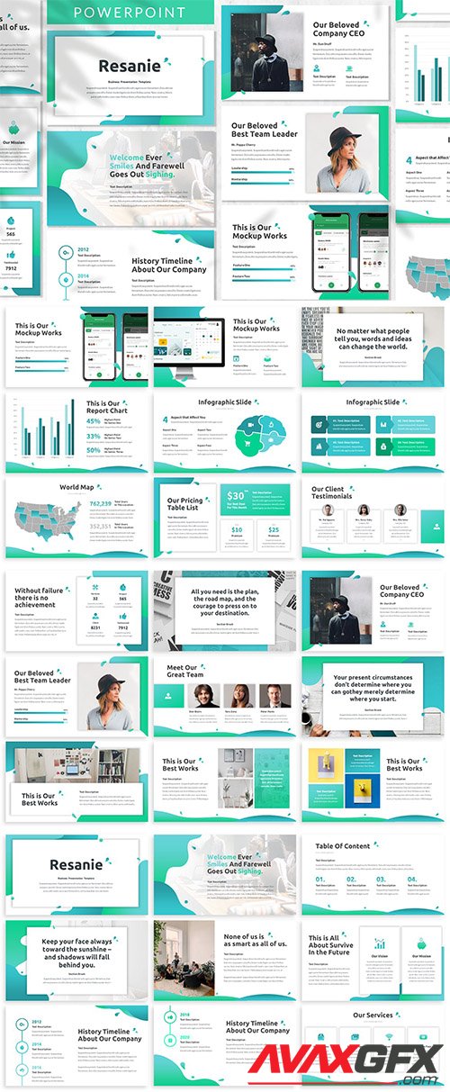 Resanie - Business Powerpoint Template