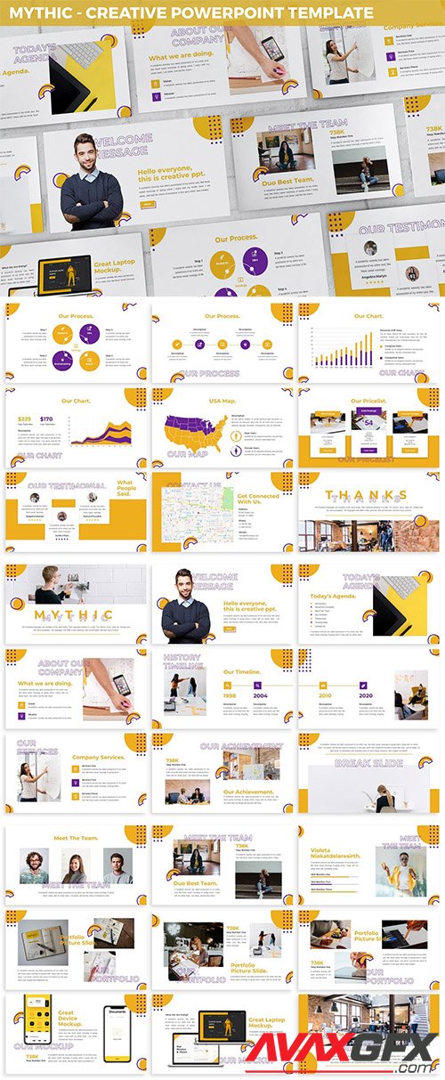 Mythic - Creative Powerpoint Template