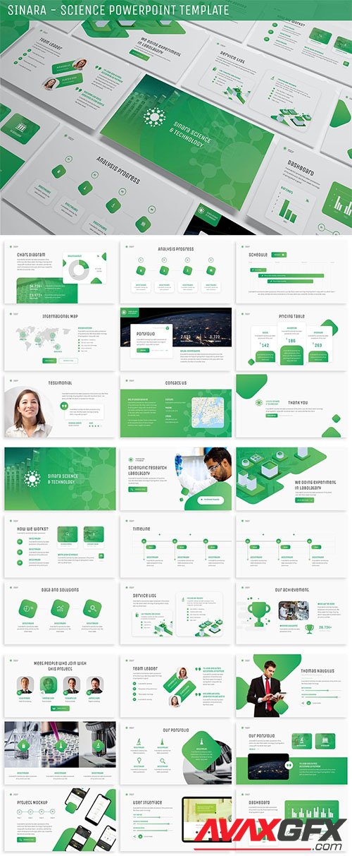 Sinara - Science Powerpoint Template