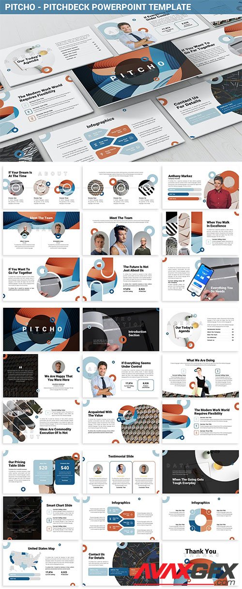 Pitcho - Pitchdeck Powerpoint Template