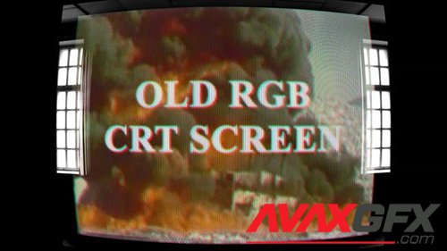 Videohive - Old RGB CRT Screen 25695260