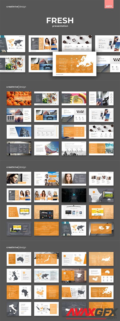 Fresh PowerPoint and Keynote