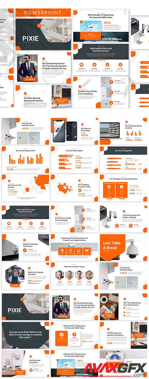 Pixie - Business Powerpoint Template