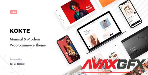 ThemeForest - Konte v1.6.4 - Minimal & Modern WooCommerce WordPress Theme - 23162599