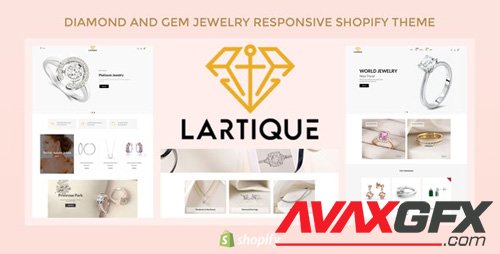 ThemeForest - Lartique v1.0.1 - Diamond And Gem Jewelry Responsive Shopify Theme - 26496831