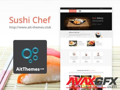 Ait-Themes - Sushi v2.0.0 - Food Delivery WordPress Theme