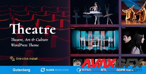 ThemeForest - Theater v1.1.5 - Concert & Art Event Entertainment Theme - 20428253