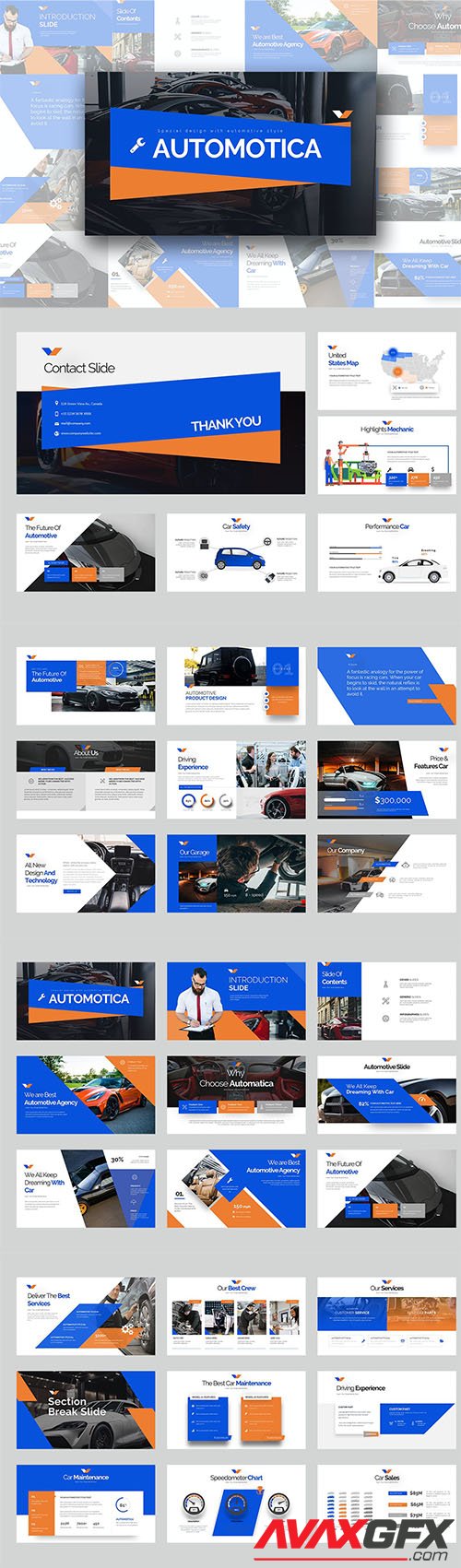 Automotica PowerPoint, Keynote, Google Slides Presentation