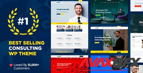 ThemeForest - Consulting v5.0.1 - Business, Finance WordPress Theme - 14740561 - NULLED
