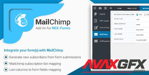 CodeCanyon - MailChimp for NEX-Forms v7.5.12.1 - 18030221