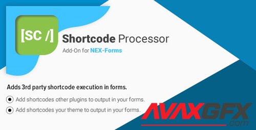 CodeCanyon - Shortcode Processor for NEX-Forms v7.5.12.1 - 22556756