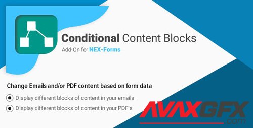 CodeCanyon - Conditional Content Blocks for NEX-Forms v7.5.12.1 - 22096224