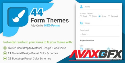 CodeCanyon - Form Themes for NEX-Forms v7.5.13 - 10037800