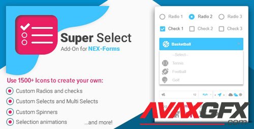 CodeCanyon - Super Selection Form Field for NEX-Forms v7.5.12.1 - 23748570