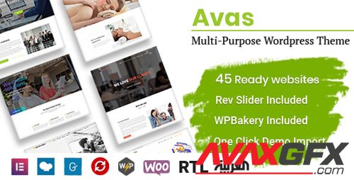 ThemeForest - Avas v6.0.11 - Multi-Purpose WordPress Theme - 19775390 - NULLED