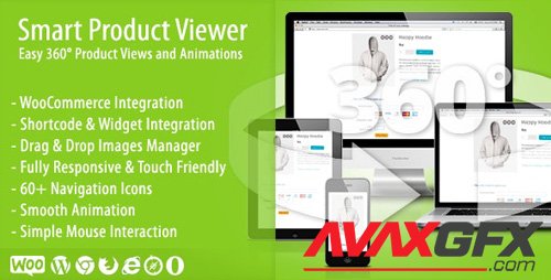 CodeCanyon - Smart Product Viewer v1.5.2 - 360 Animation Plugin - 6277697