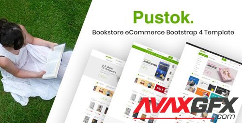 ThemeForest - Book Store HTML Template - Pustok v1.0.4 - 23493015