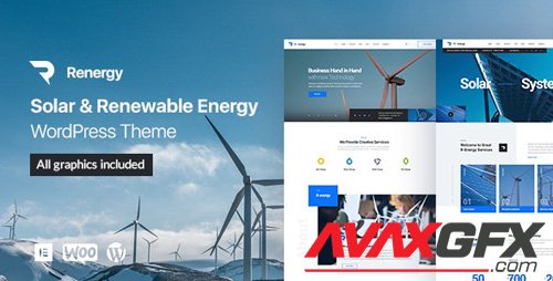 ThemeForest - Renergy v1.0.3 - Solar and Renewable Energy WordPress Theme - 25465601