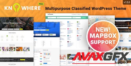 ThemeForest - Knowhere Pro v1.5.3 - Multipurpose Classified Directory WordPress Theme - 20402773 - NULLED