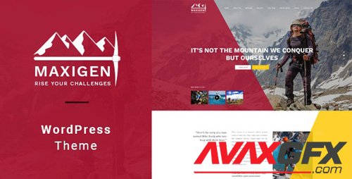 ThemeForest - Maxigen v1.2.4 - Hiking Outdoor WordPress Theme (Update: 7 May 20) - 15415597