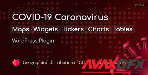 CodeCanyon - COVID-19 Coronavirus v2.2.6.1 - Live Maps & Widgets for WordPress - 26048411