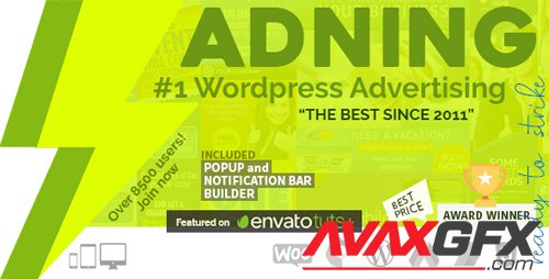 CodeCanyon - Adning Advertising v1.5.1 - Professional, All In One Ad Manager for Wordpress - 269693 - NULLED