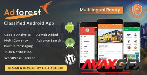 CodeCanyon - AdForest v2.3.7 - Classified Native Android App - 20963101 - NULLED