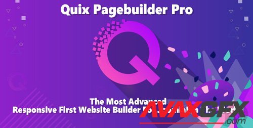 Quix Pagebuilder Pro v2.7.4 - Responsive First Website Builder For Joomla
