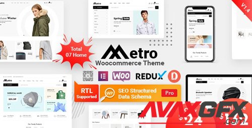 ThemeForest - Metro v1.3 - Minimal WooCommerce WordPress Theme - 24204259