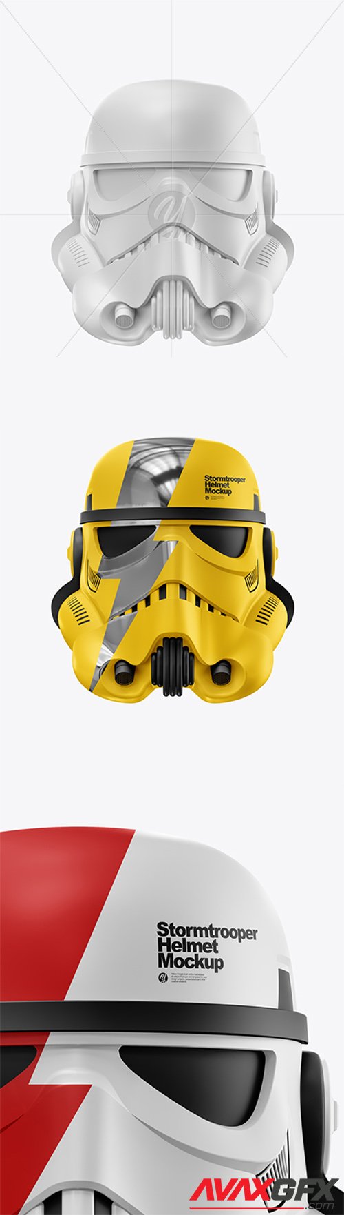 Matte Stormtrooper Helmet Mockup 42338 TIF