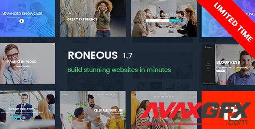 ThemeForest - Roneous v1.7.9 - Creative Multi-Purpose WordPress Theme - 16202433