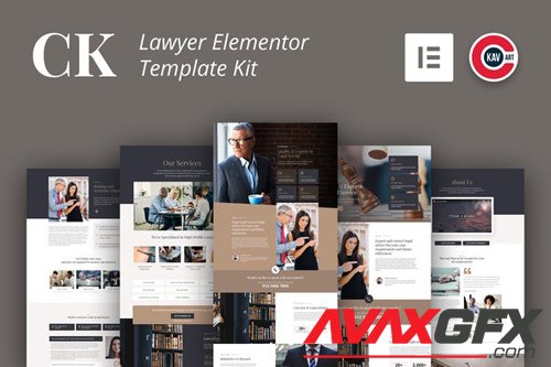 ThemeForest - CK v1.0 - Lawyer Template Kit (Update: 7 May 20) - 25854624