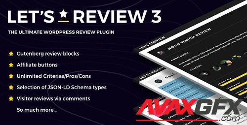 CodeCanyon - Let's Review v3.1.7 - WordPress Plugin With Affiliate Options - 15956777