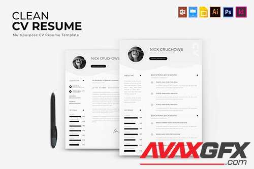 Clean | CV & Resume