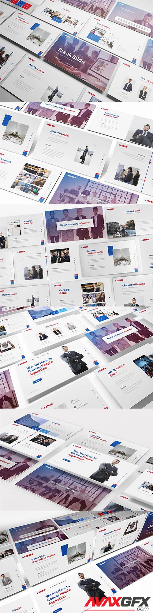 Political Party PowerPoint, Keynote, Google Slides Template