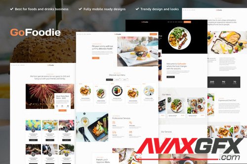 ThemeForest - GoFoodie v1.0 - A premium template kits for Elementor - 26052891