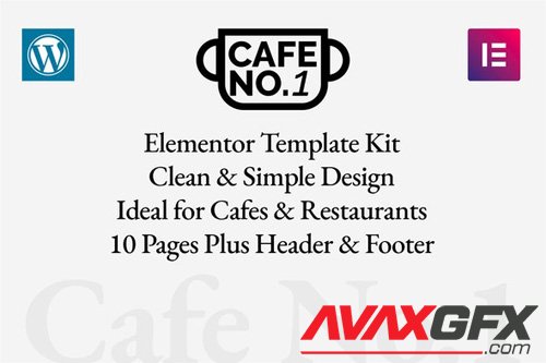 ThemeForest - Cafe No.1 v1.0 - Cafe & Restaurant Template Kit - 25902202