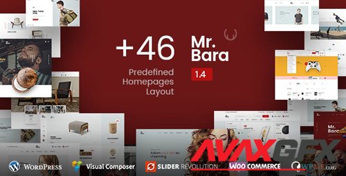 ThemeForest - Mr.Bara v1.8.1 - Responsive Multi-Purpose eCommerce WordPress Theme - 17336192