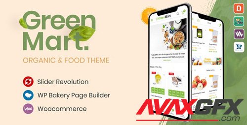 ThemeForest - GreenMart v2.4.1 - Organic & Food WooCommerce WordPress Theme - 20754270