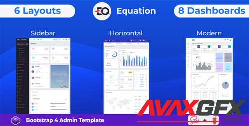 ThemeForest - Equation v1.0 - Responsive Admin Dashboard Template (Update: 26 January 20) - 23191987