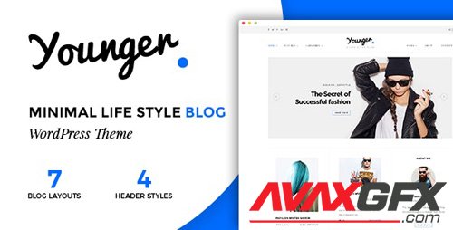 ThemeForest - Younger Blogger v1.1 - Personal Blog Theme - 18150013