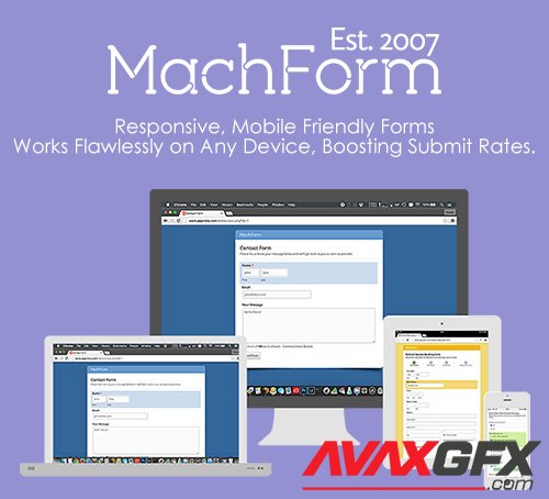 MachForm v13.0 - Responsive, Mobile Friendly Forms - NULLED